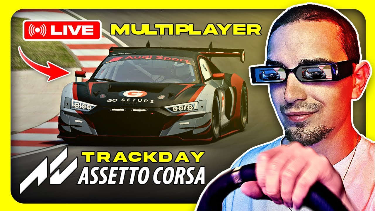 🔴 ASSETTO CORSA TRACKDAY! 🚘 NAŽIVO!