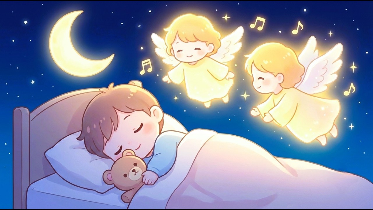 Angels Watch Me While I Sleep 🌙 | Christian Bedtime Prayer for Children