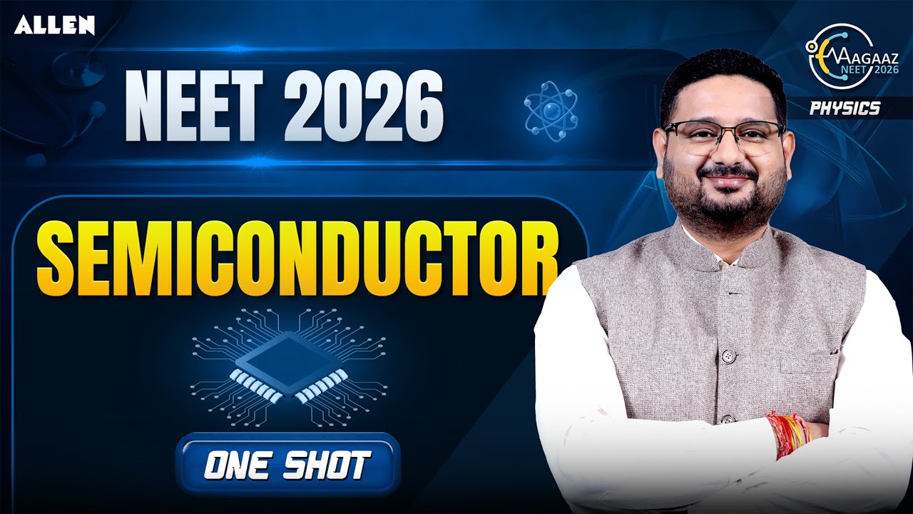 Aagaaz NEET 2026 - First Class Physics | NEET Physics One Shot by Aman Mathur Sir