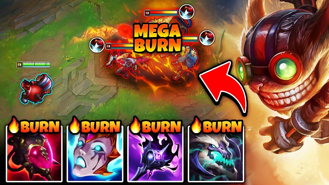 ZIGGS BUT MY BOMBS ARE INFUSED WITH NAPALM! (MEGA BURN BUILD)