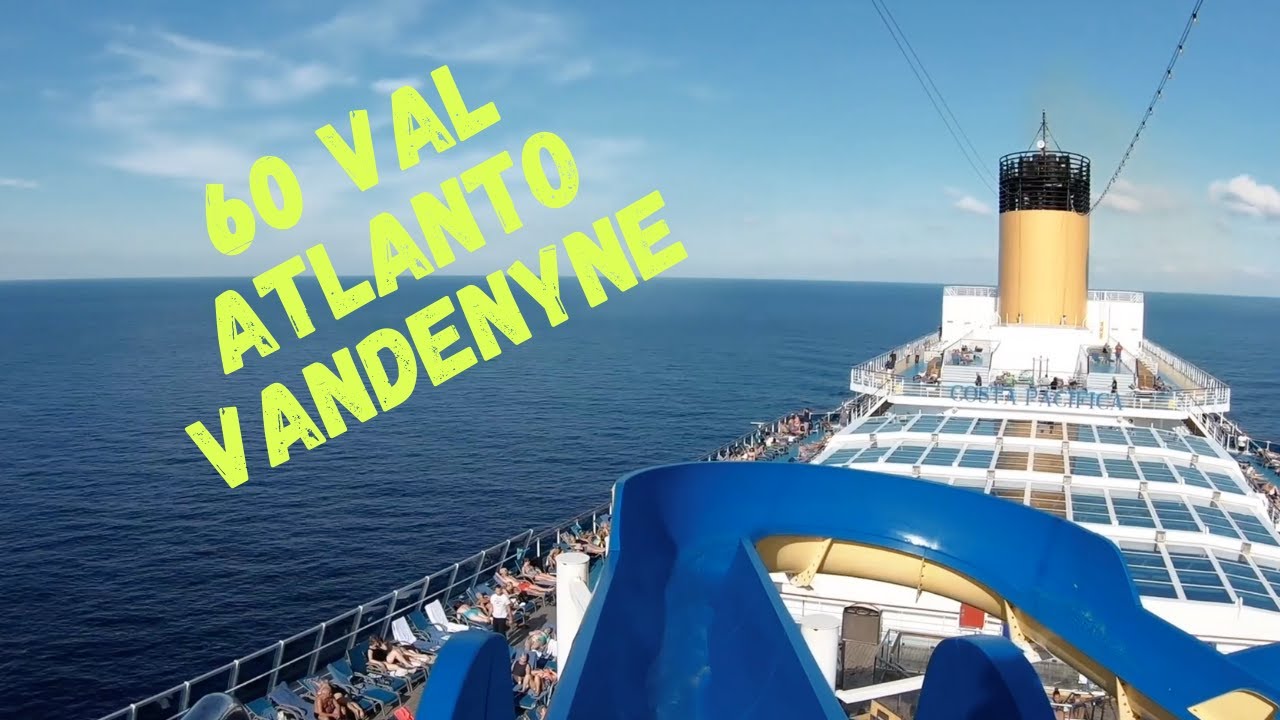 CHALLENGE 60 val ATLANTO VANDENYNE BE SAUSUMOS. KRUIZINIS LAIVAS Costa Pacifica