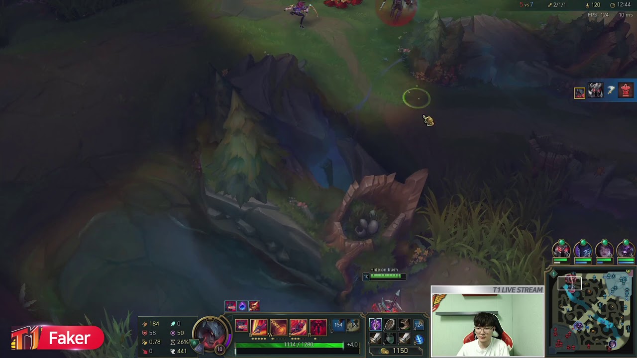 Faker Aatrox vs Vladimir - Faker Stream ( 3/20/2019 )