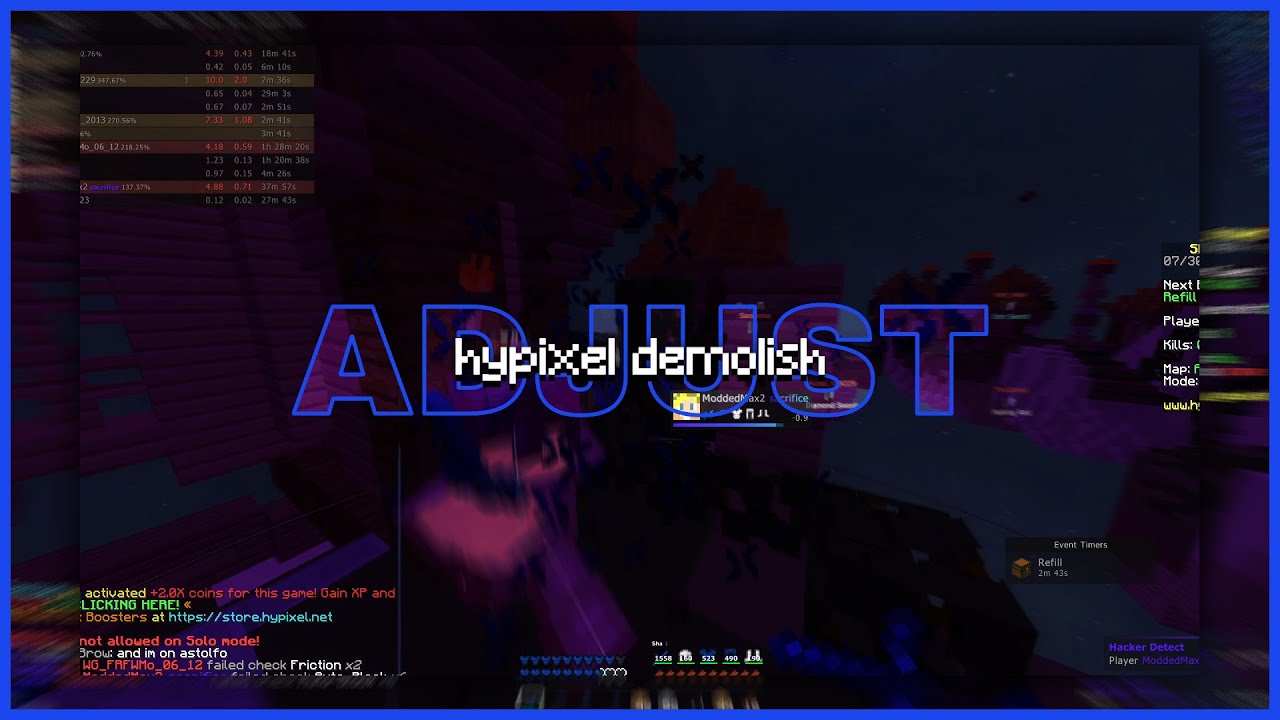 hypixel demolish | adjust client (best hake)