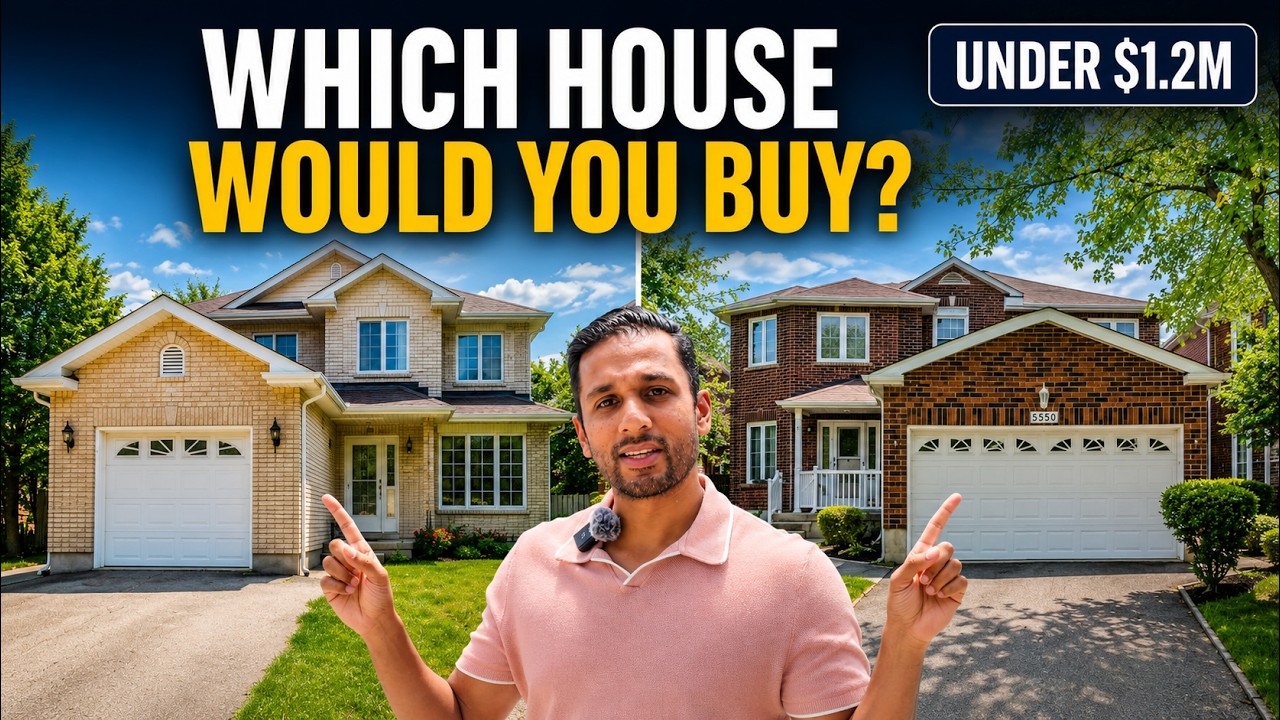 2 Detached Homes Under $1.2M | Which Would You Choose?