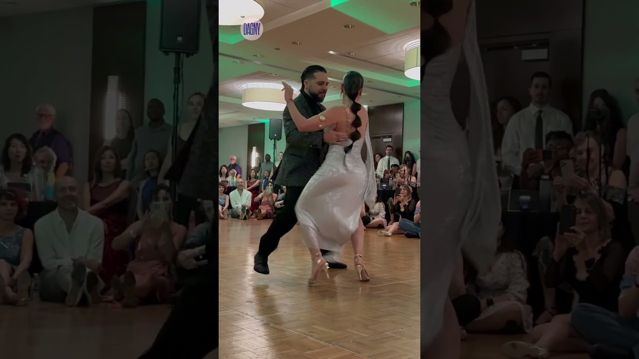 Hugo Patyn and Celina Routundo Argentine tango to &ldquo;No Hay Tierra Como La M&iacute;a