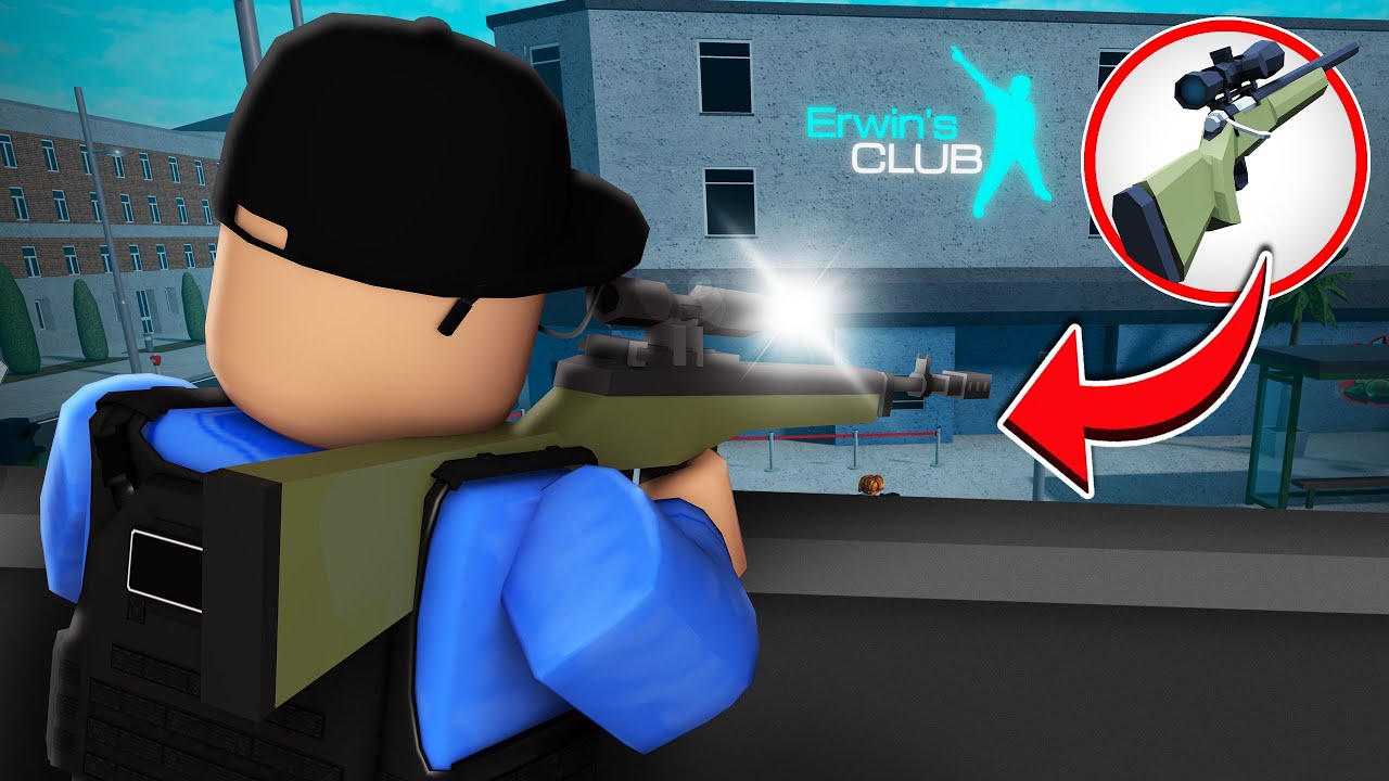 24H als SNIPER vom CLUB-DACH rasieren! (Roblox Notruf Hamburg)