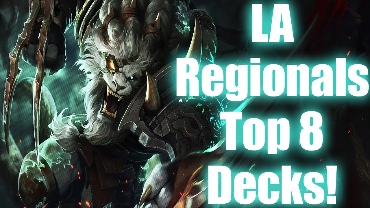 LA Regionals Top 8 Was STACKED! | Top 8 Deck List Breakdown | Riftbound