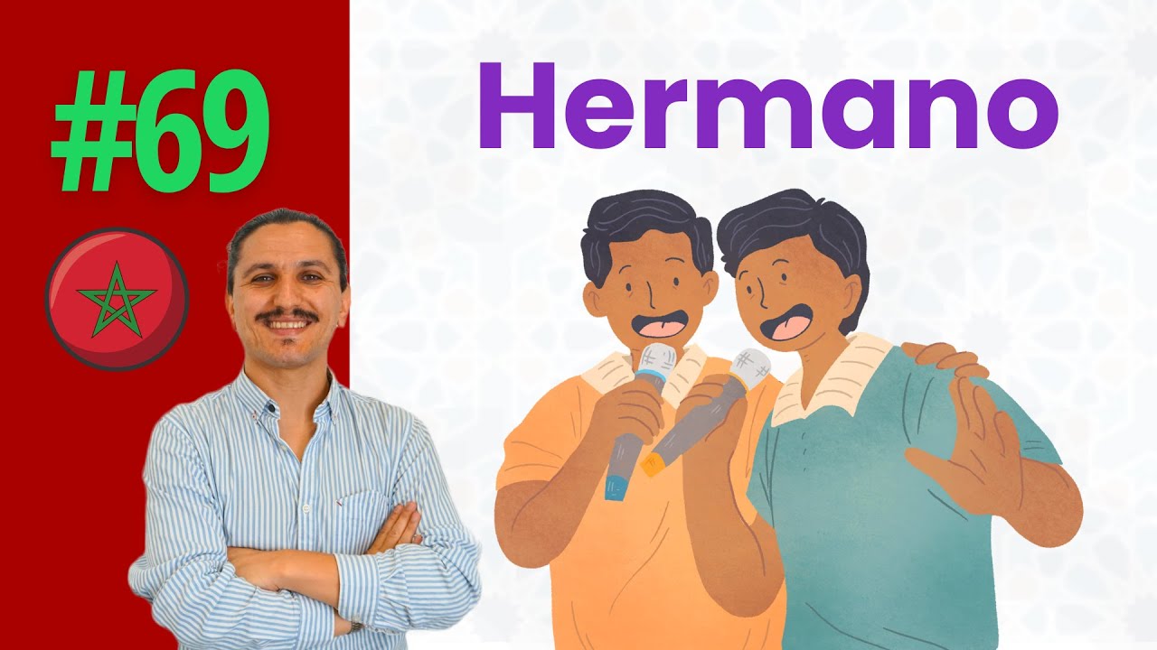 ¿Cómo se dice hermano en Árabe Marroquí Darija? ¿Qué significa khoya? | Los hermanos en Dariya