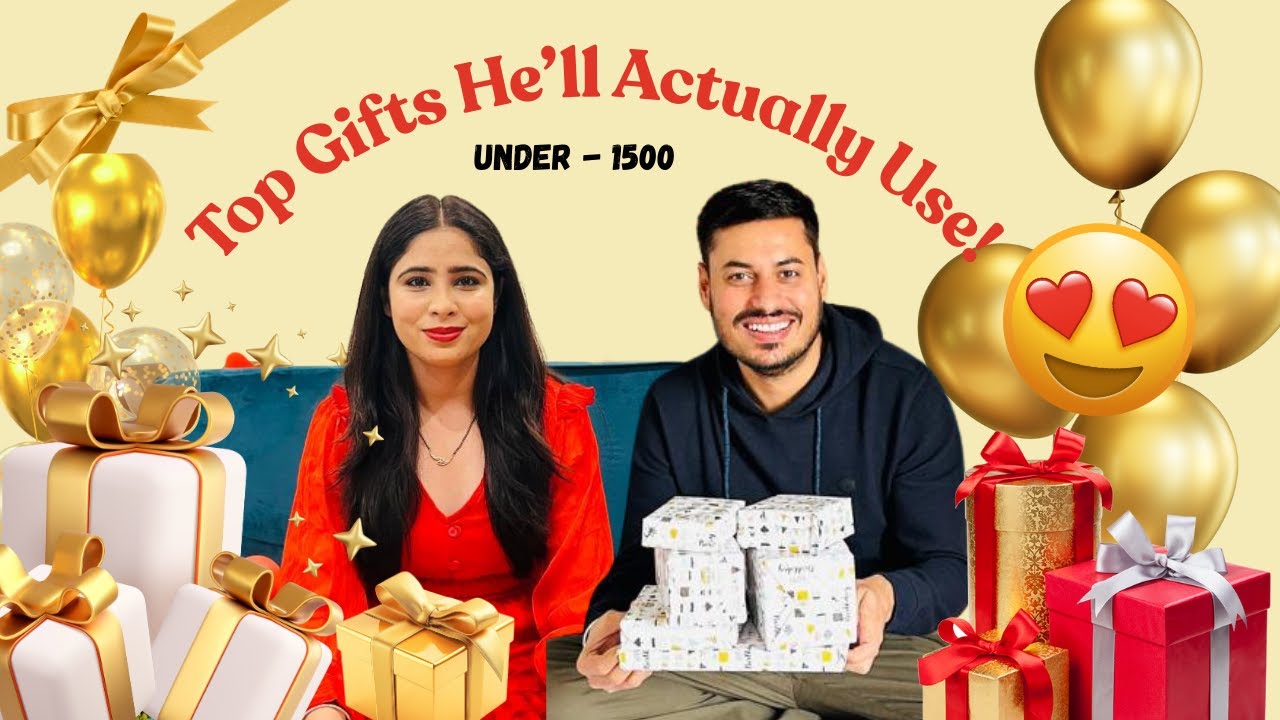 Useful Gifts for Men They Actually Want | Unique & Budget Friendly Gift Ideas for Husband/BF !