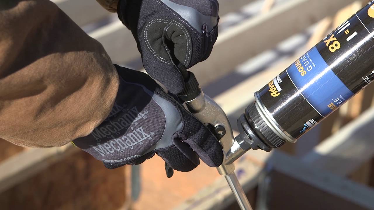 Application Instructions for NEW AdvanTech™ Subfloor Adhesive