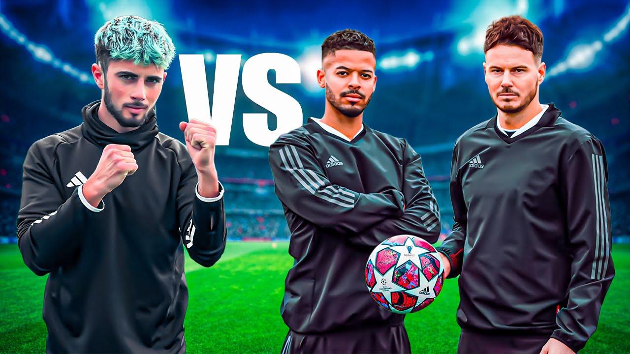 XOAN RAMOS vs F2FREESTYLERS *reto 100 balones*