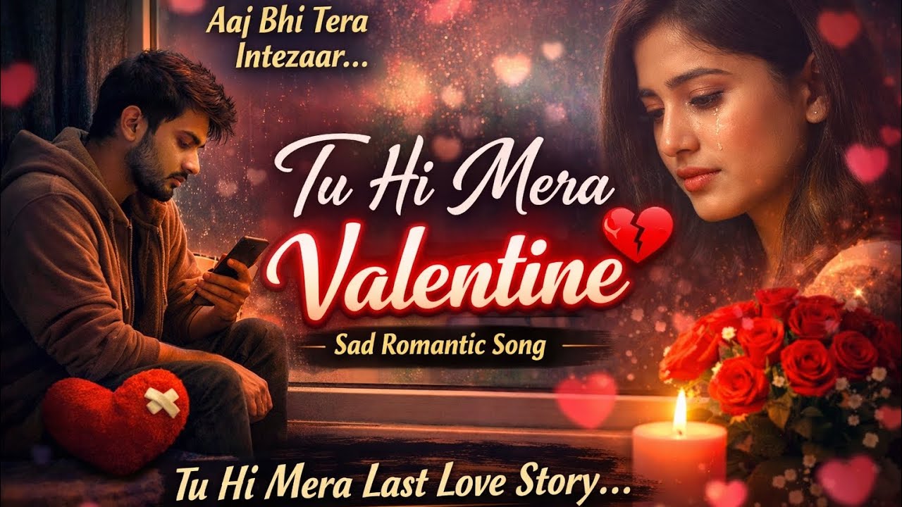 Valentine Special Sad Song 💔 Tu Hi Mera Valentine | Heart Touching Lofi Song 2026 | DEV Music Studio