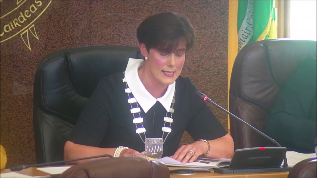 Speech of outgoing Cathaoirleach of Kerry Co. Council - Cllr. Norma Foley