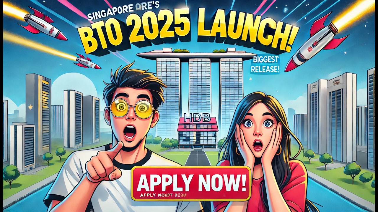 MASSIVE Singapore HDB Launch 2025 - 10,122 New Flats Available NOW!