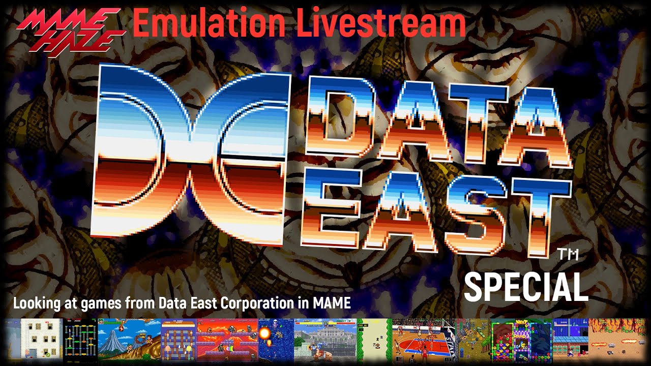 MAME 2022 - Jan #1 - Data East Emulation Special