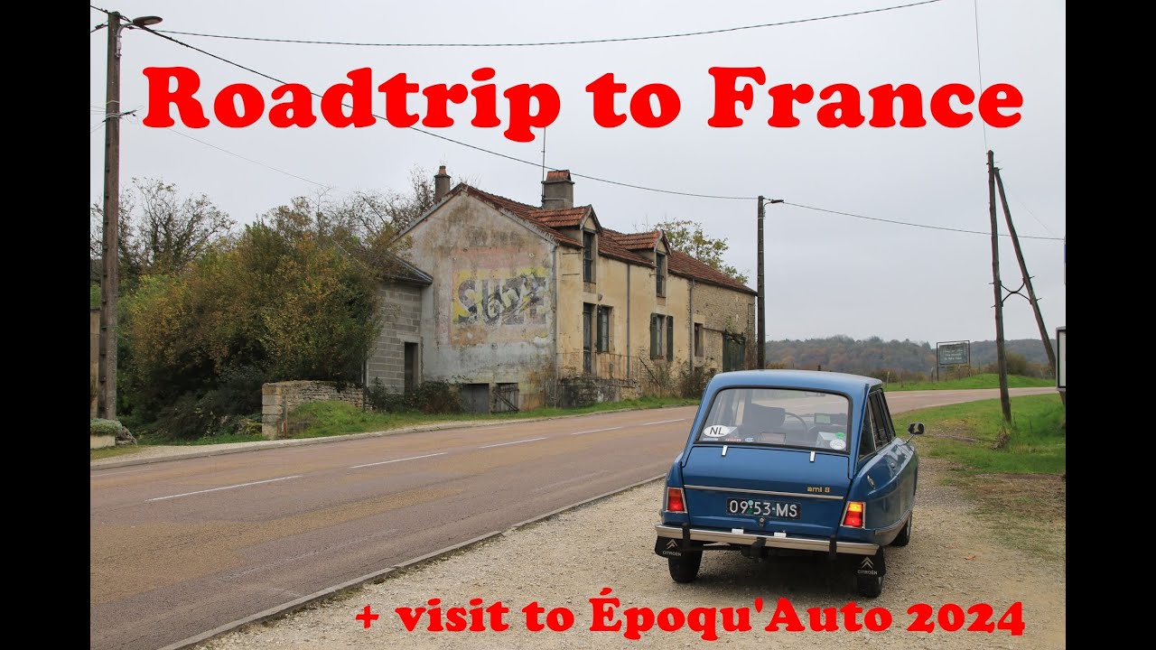 Roadtrip to France | visit to Époqu'Auto | + bonus footage