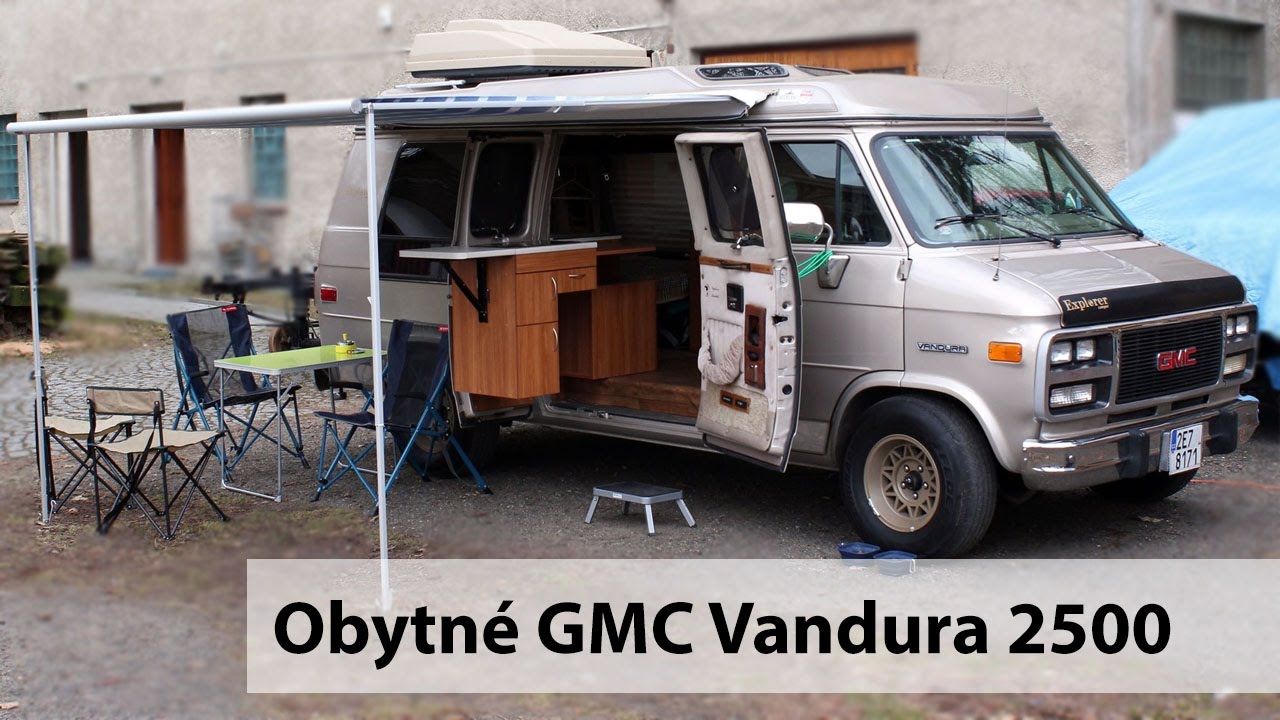 🚌 Obytné GMC Vandura 2500, 5,7l V8 (r.v.1993)  [EXKURZE]
