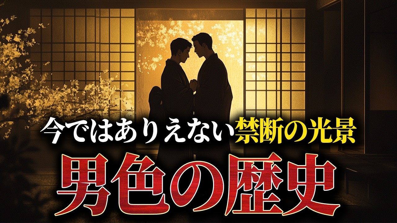 あの将軍もやっていた。かつては当たり前だった『男色の歴史』