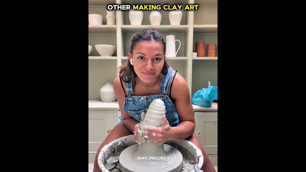 Other Doing Clay Art vs The Last Man ☠️ | #edit #clay #art #statue #usa #trollface