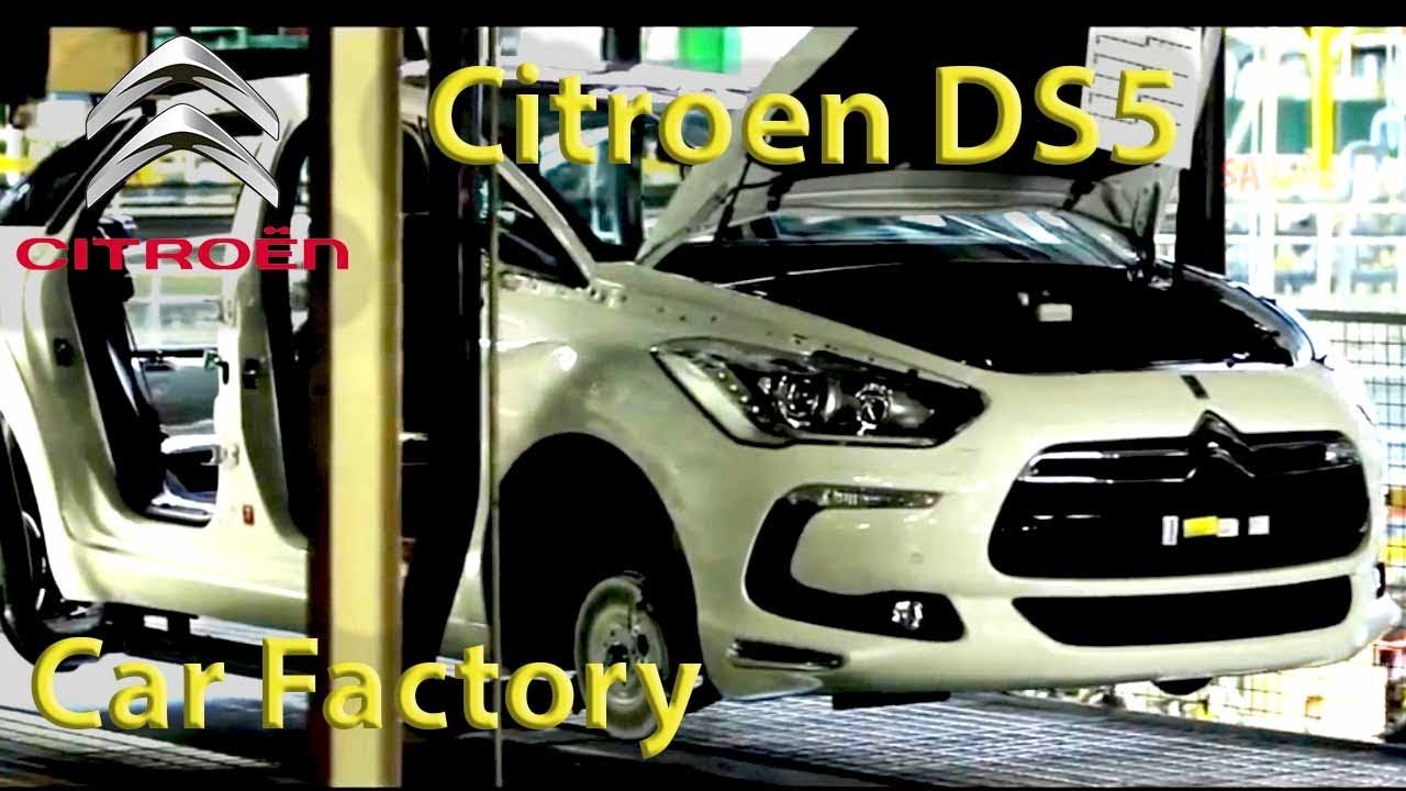Citroën DS5 Production, Citroen Car Factory (Sochaux, France) DS5 Assembly Line