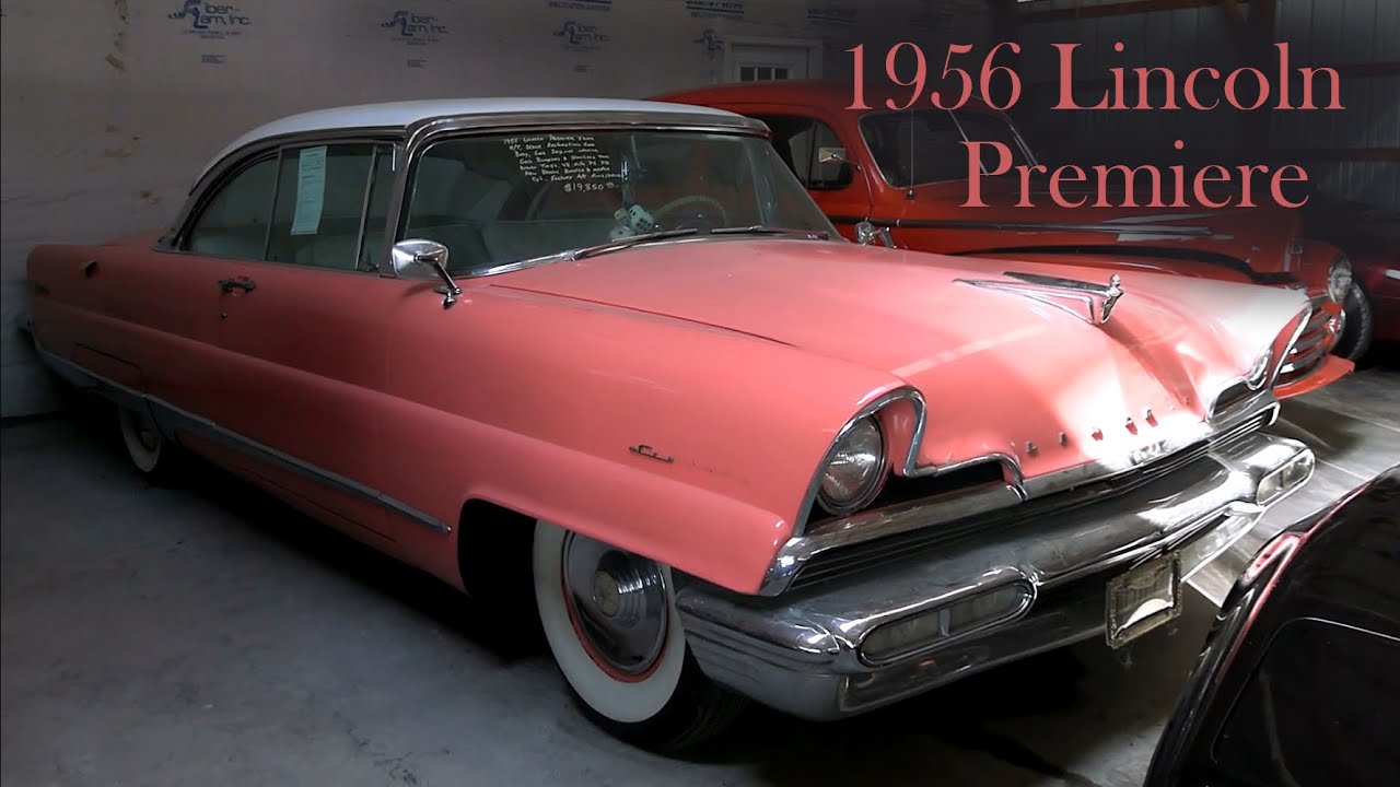 1956 Lincoln Premiere 2 dr Hardtop V8
