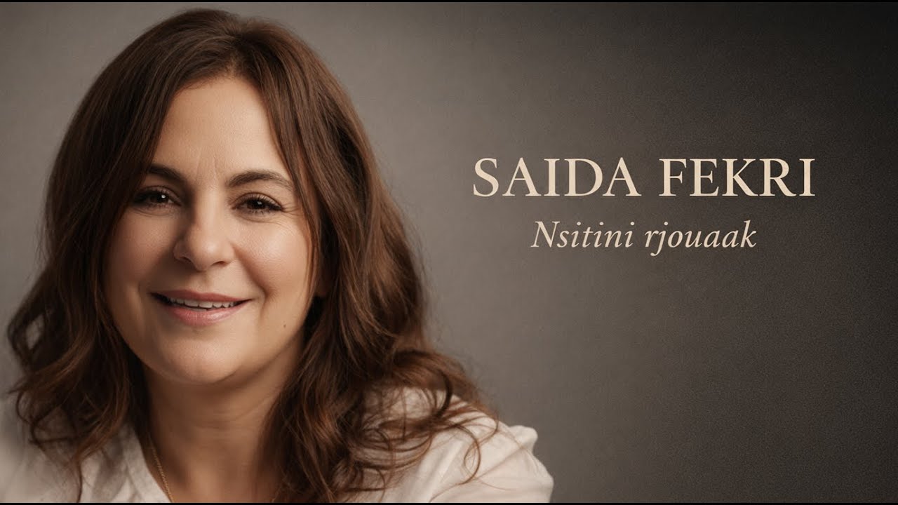 SAIDA FEKRI – Mansitini Rjouaak (Remix 2026) | Moroccan Emotional Remix