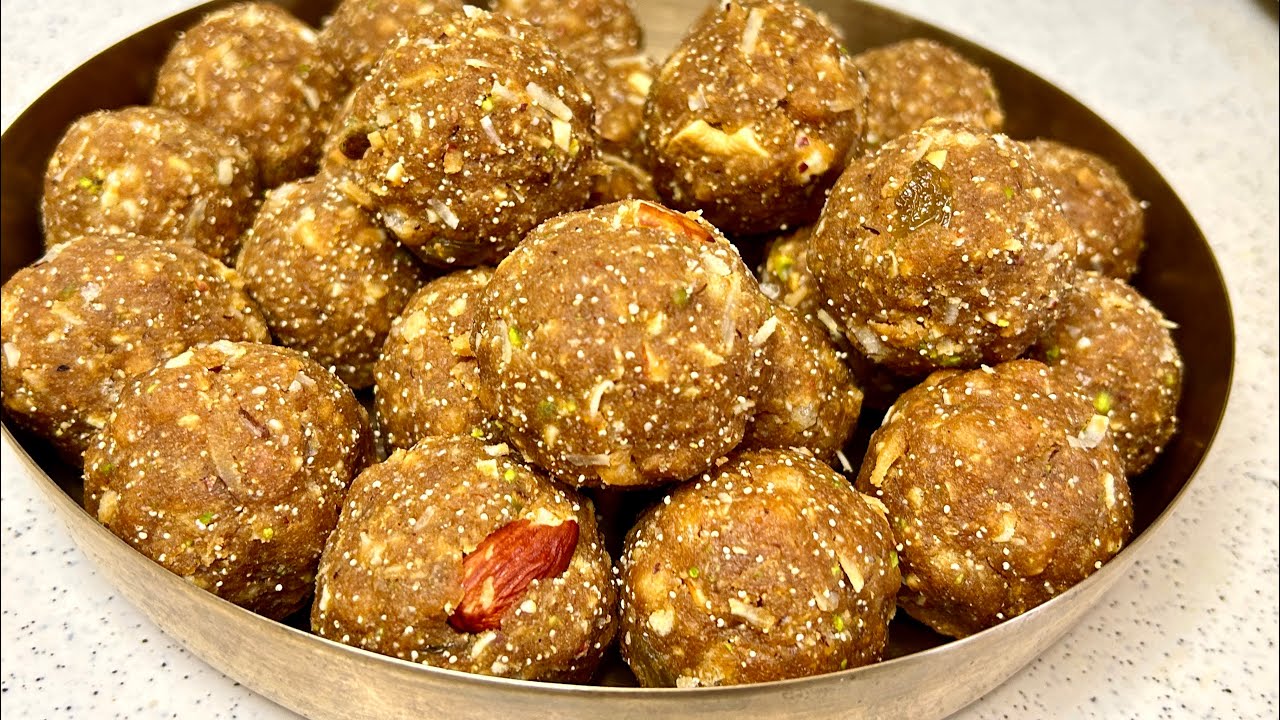 गेहू के आटे और गुड़ के लड्डू की रेसिपी |wheat flour and jaggery laddu recipe