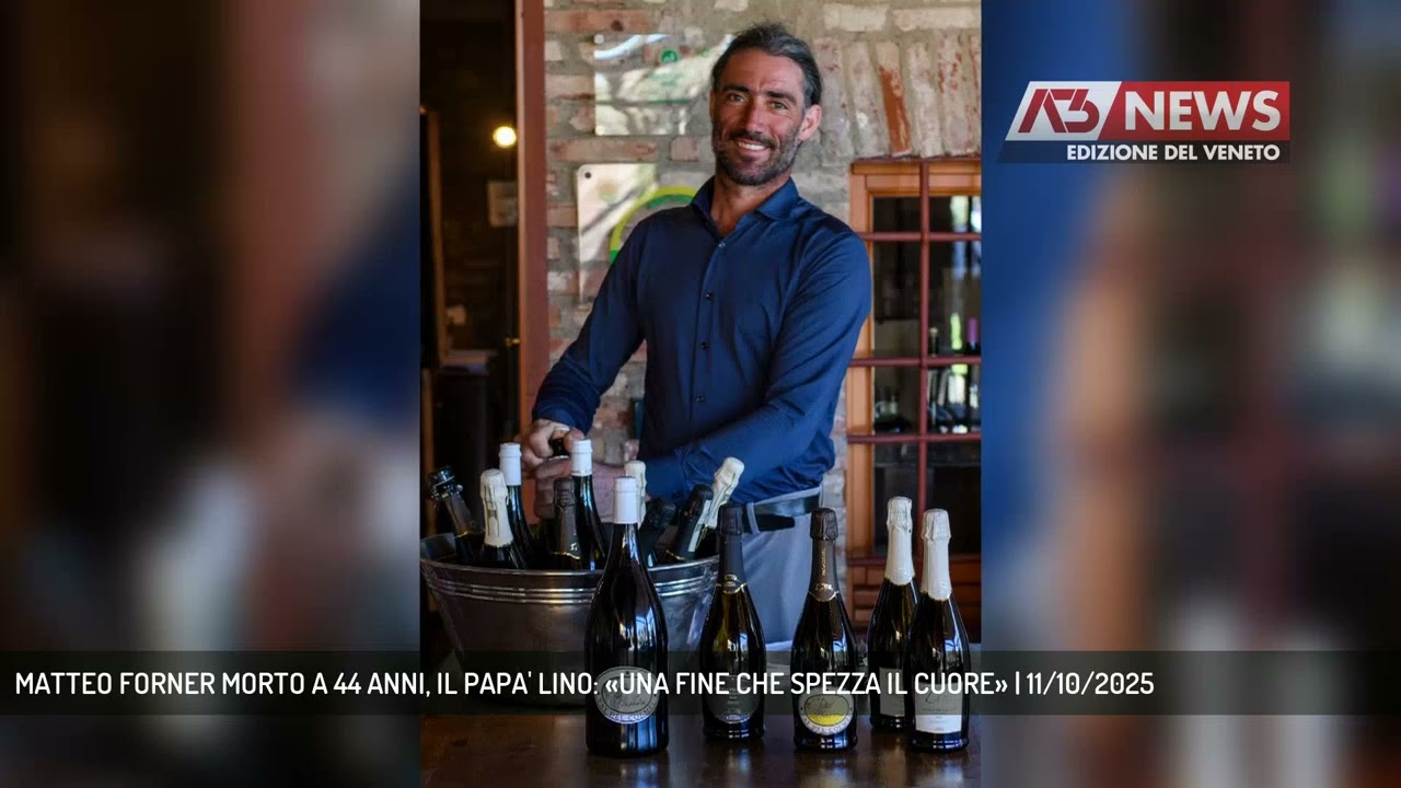MATTEO FORNER MORTO A 44 ANNI, IL PAPA' LINO: «UNA FINE CHE SPEZZA IL CUORE» | 11/10/2025