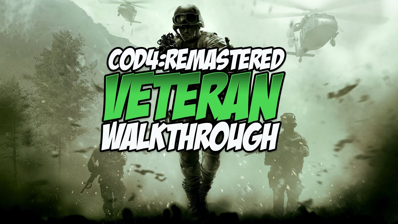 Call of Duty 4: Modern Warfare Remastered Veteran Walkthrough | 16: No Fighting in the War Room
