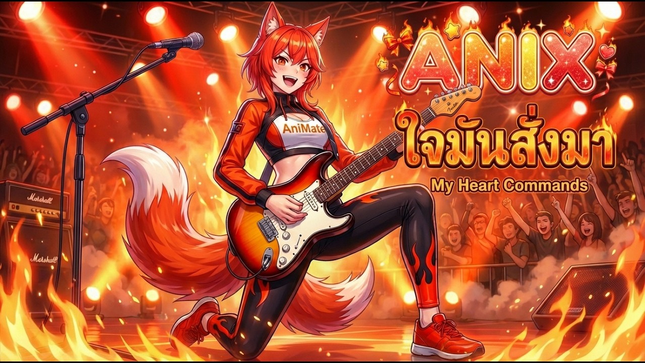 ใจมันสั่งมา – Kitsune Hikari 🦊🎸 | ANIX Debut Solo MV