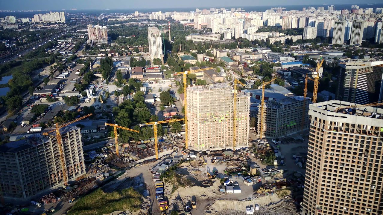 Строительство ЖК Great, Киев. 11.09.2021.