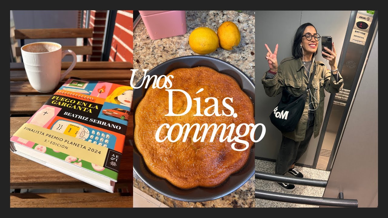 Unos días conmigo: libros, café y bizcocho de limón 🍋📚 | VLOG