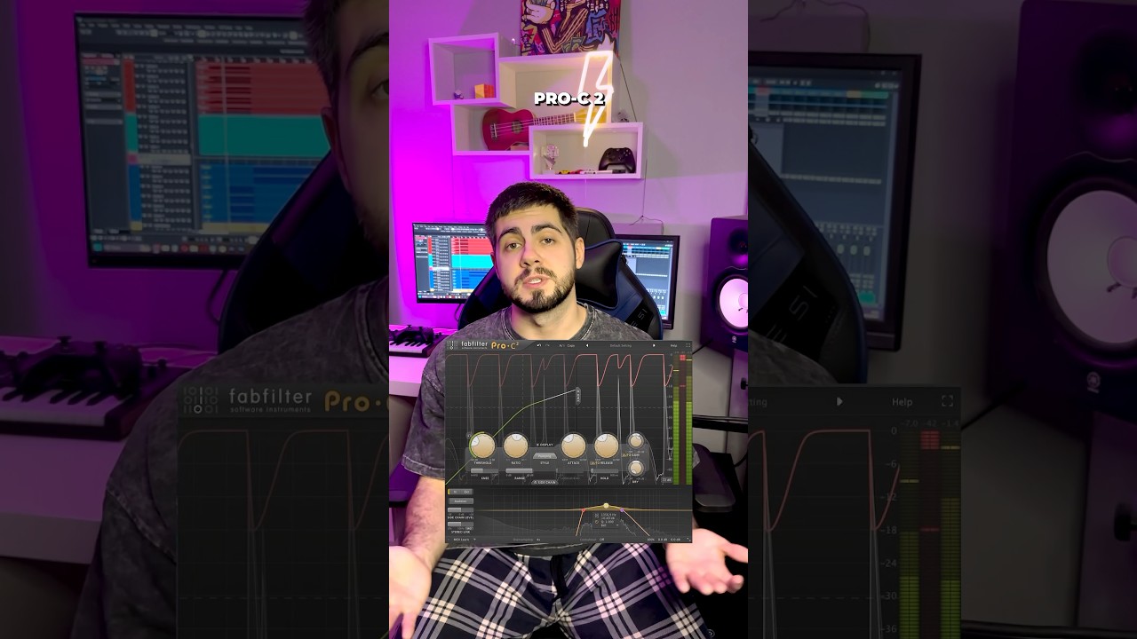 5 фишек компрессора pro-c 2 #vst #сведение #music #звукорежиссура #компрессия #vst #fabfilter
