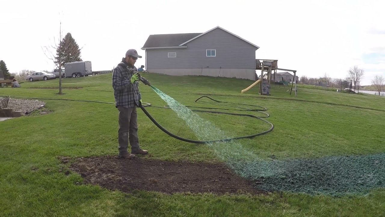 Spring Hydroseeding!