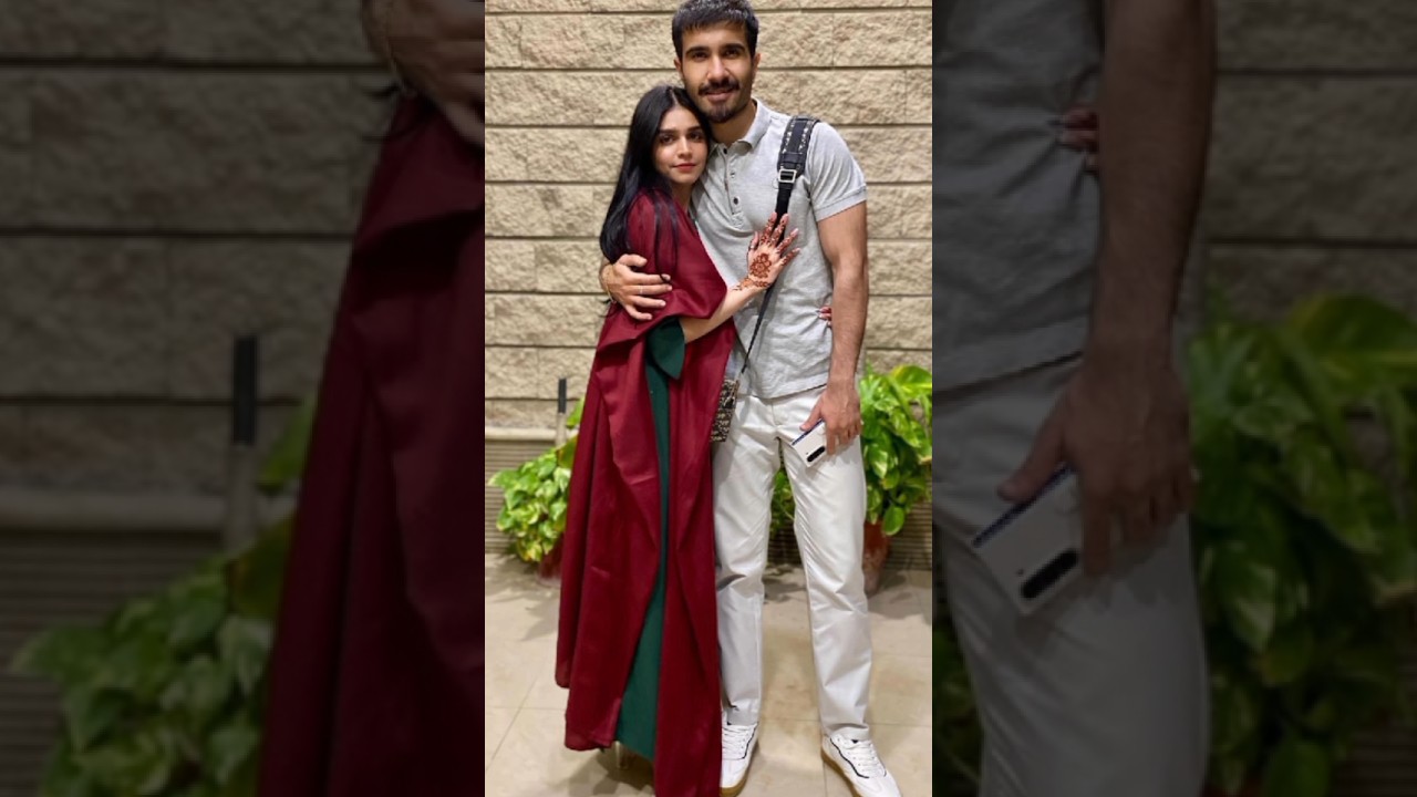Feroz khan with wifey Zainab 🫶🏻♥️