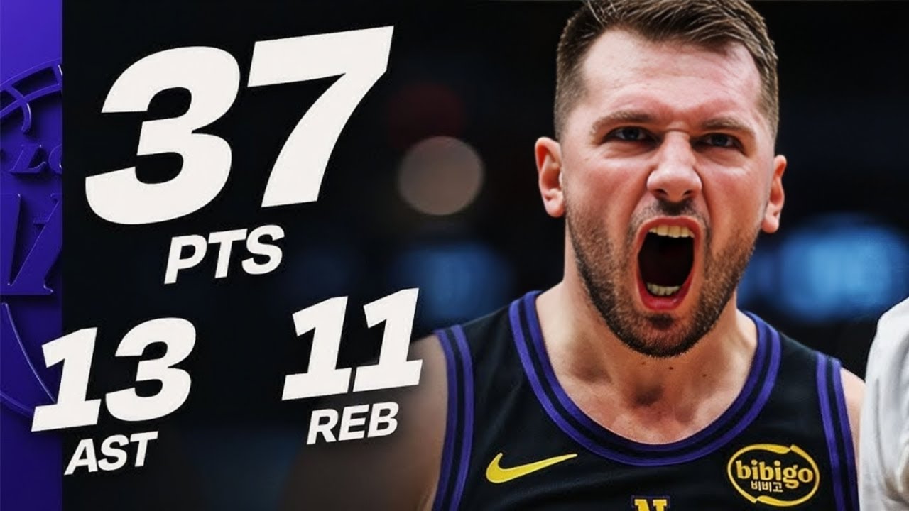 Luka Dončić Makes Lakers History with 37 PT TRIPLE DOUBLE In DC