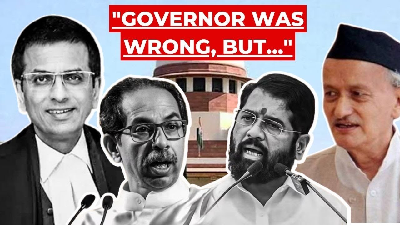 Supreme Court Verdict On Shiv Sena: 'Governor Erred, But Uddhav Thackeray Resigned' | Shiv Sena News
