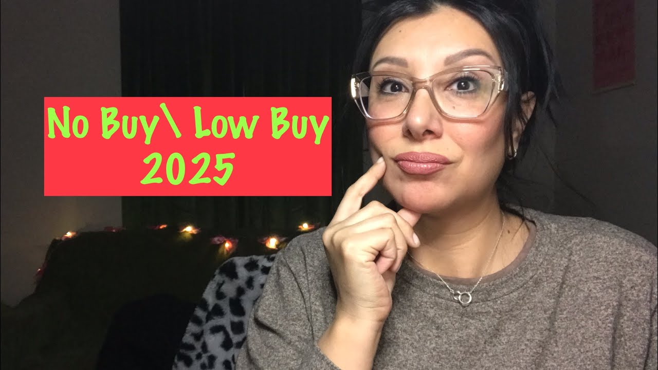 No buy\ Low Buy Plans for 2025| Gum Chewing ASMR | Soft Spoken