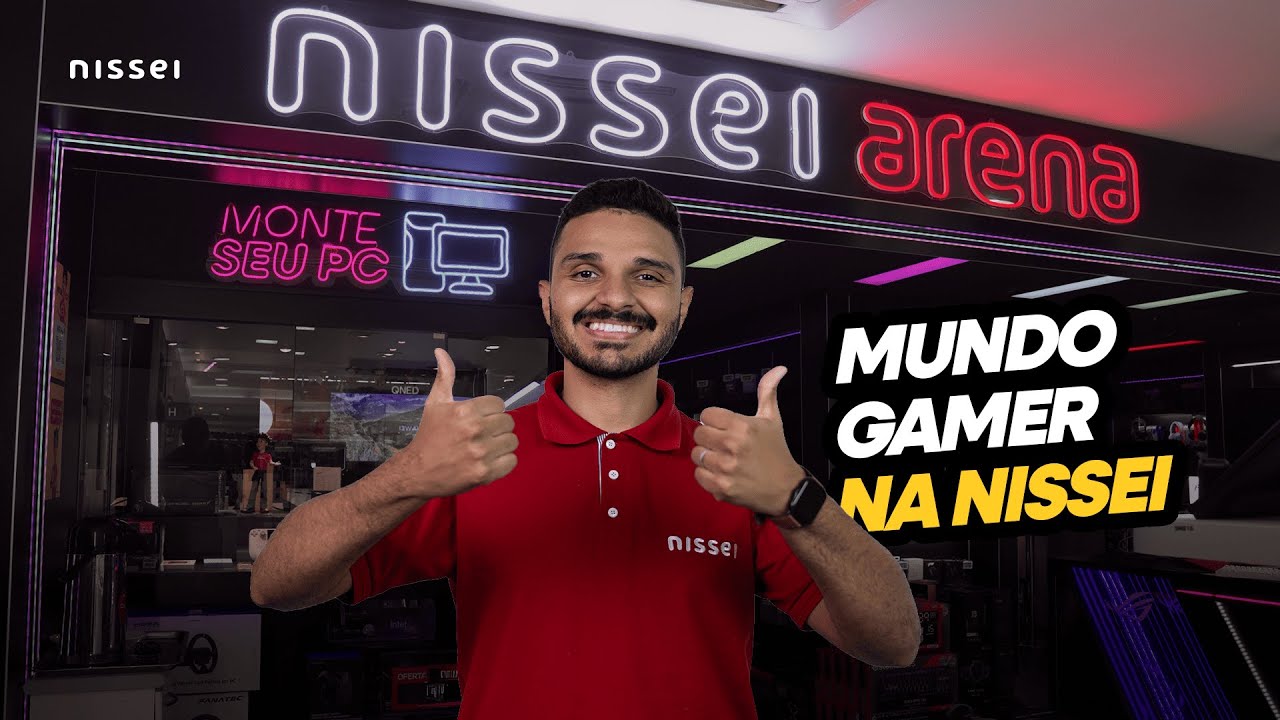 ARENA NISSEI: O PARAÍSO gamer no PARAGUAI! periféricos, hardware e preços