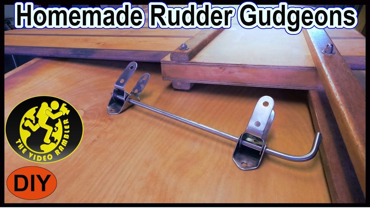 Homemade Rudder Gudgeons