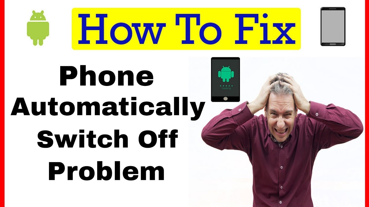 How to Fix Mobile Auto Switch Problem Android Mobile | ThilakTech