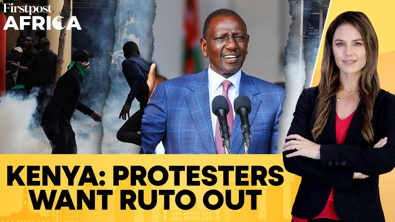 Kenya: Protests Erupt Again After Ruto's U-turn on Tax Hike; Police Fire Tear Gas | Firstpost Africa