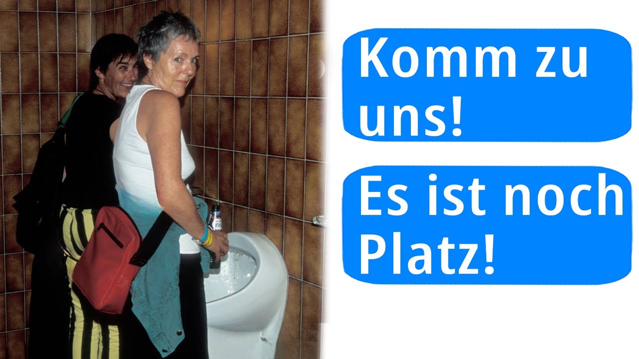 Auf der Toilette gab es eine 