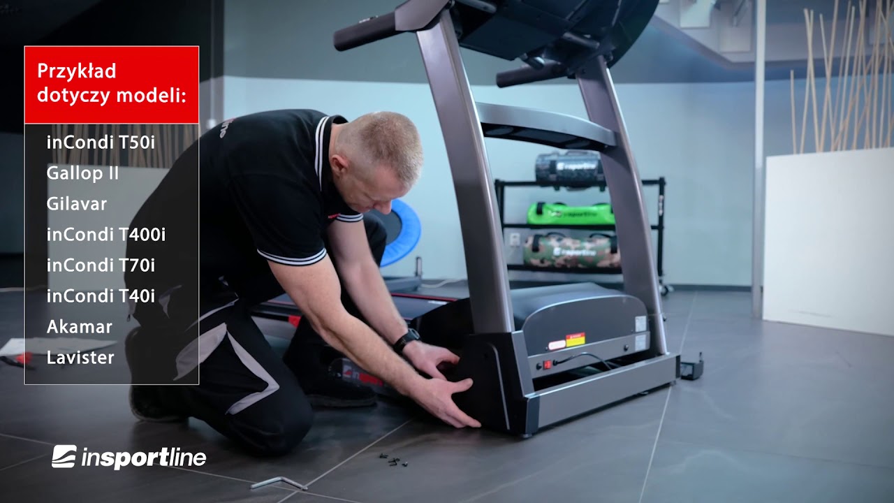Montaż bieżni elektrycznej inSPORTline