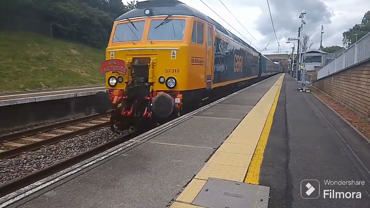 Trains at Musselburgh - 15th June 2024