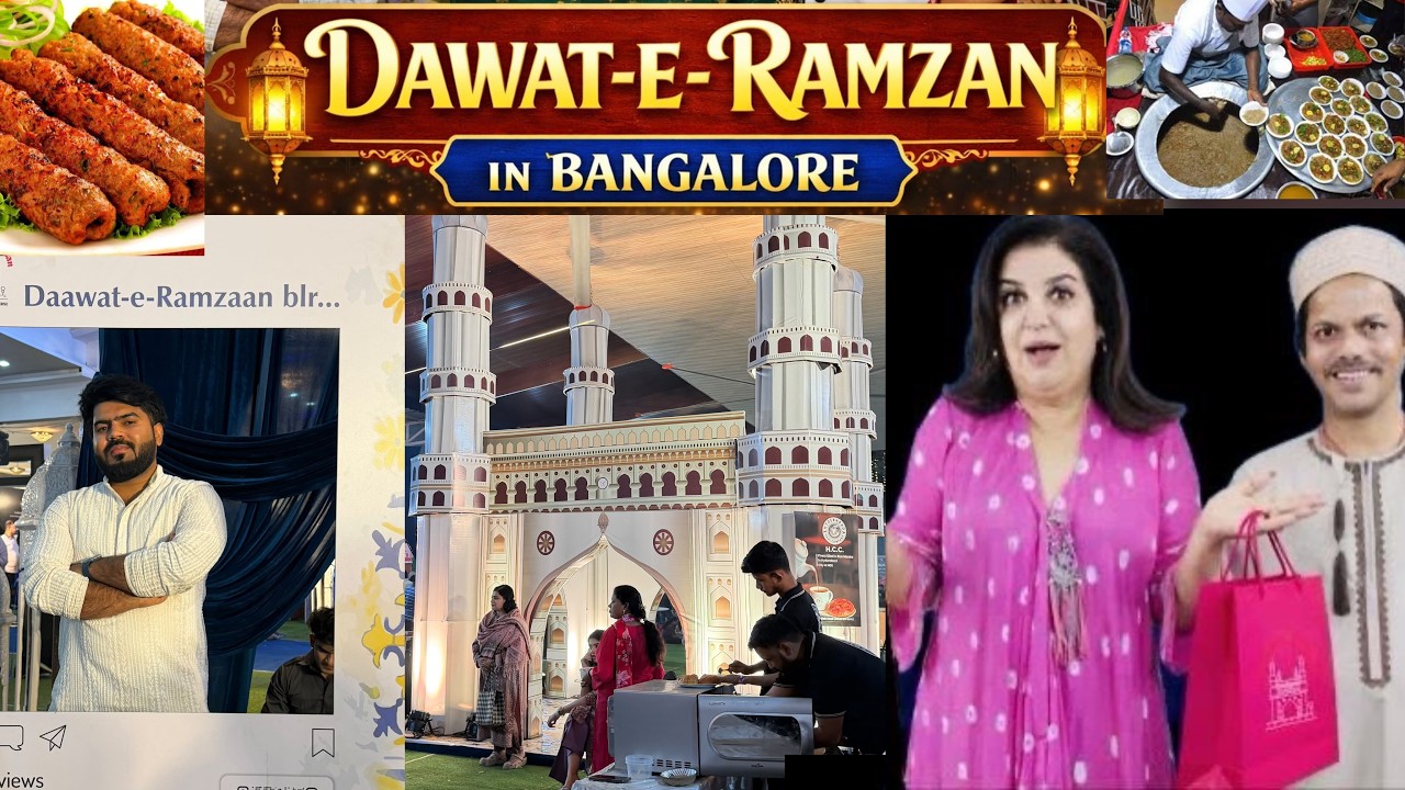 Dawate Ramadan Bengaluru 2026 Full Tour | Food, Haleem, Shopping & Charminar Replica 😍 #dawateramzan