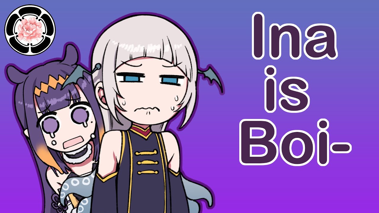 Ina gets summoned on Pochi-sensei's stream