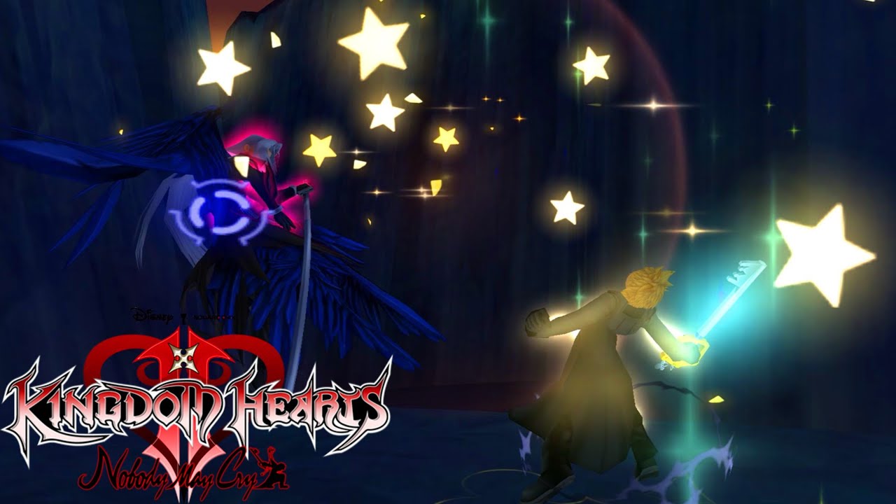 [KH2 Mods] Роксас против Сефирота (без урона) | Project Nobody May Cry