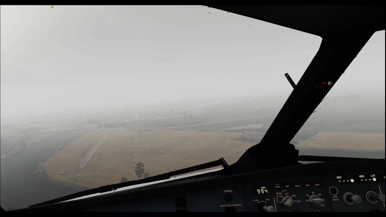 X-Plane 12 | VR | EIKN to EGPF |TOLISS A321 Neo | XP12 | VATSIM |Low Vis Landing