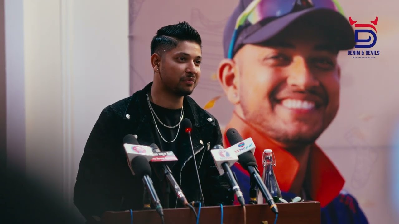 A Star Returns| Sandeep Lamichhane Signs x Denim & Devils @SandeepLamichhane25 | @teriyaphounja6493 